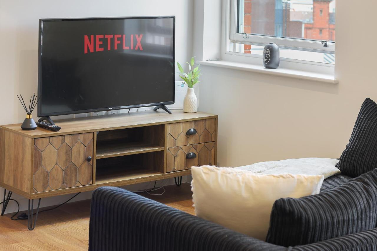 Modern 2-Bed Apartment, Free Parking, City Centre, Netflix & Pet Friendly - Hosted By Stay Host Save Sheffield Exterior foto